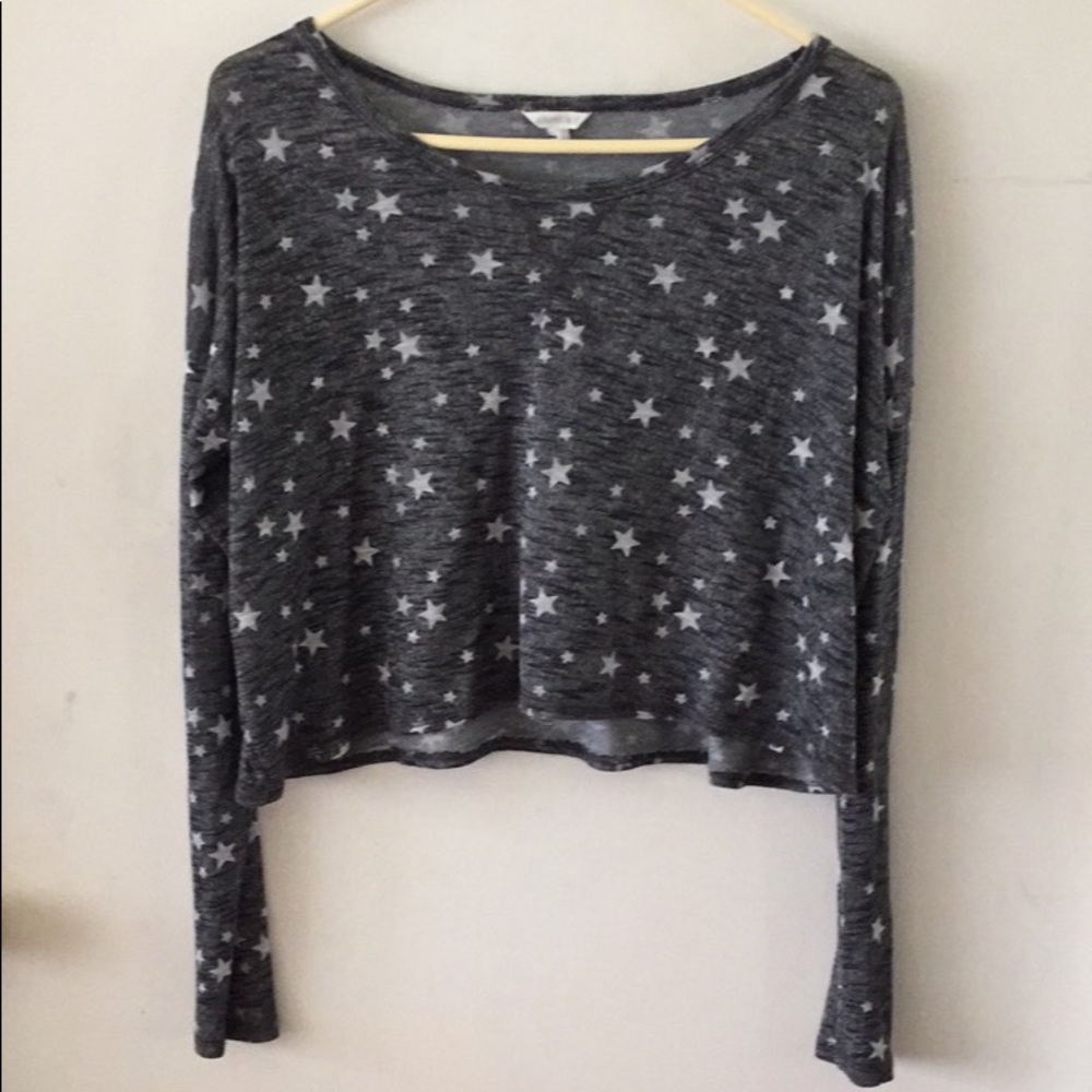 Star patterned crop top